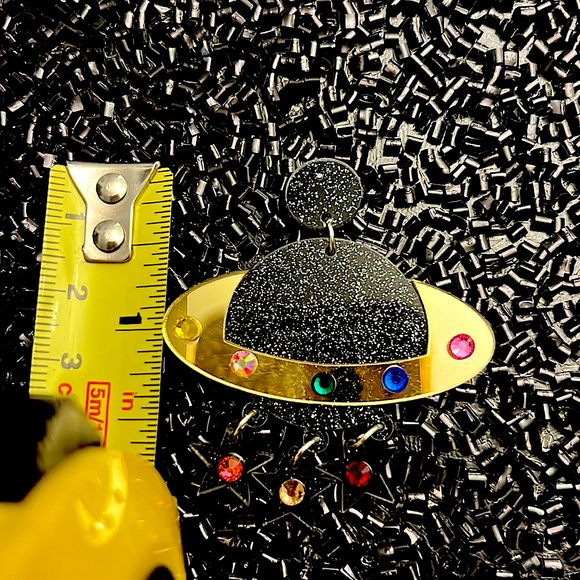 Planet Earrings - Picture 8 of 10